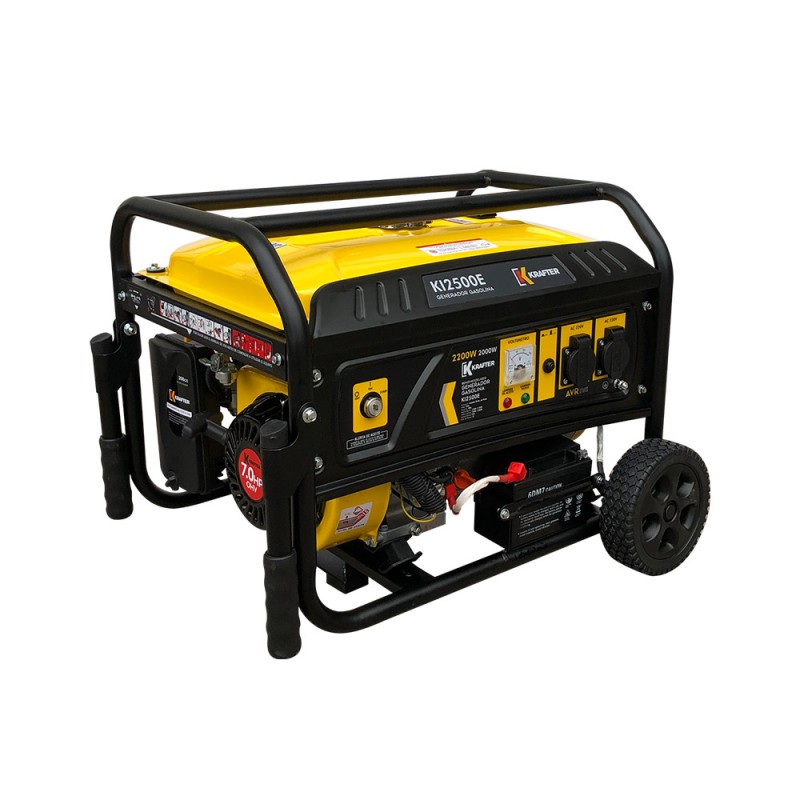 GENERADOR KRAFTER KI2500E 2,0 KW GASOLINA