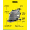 Vacuolavadora Karcher BD 50/50 C Ep *CL (220V)